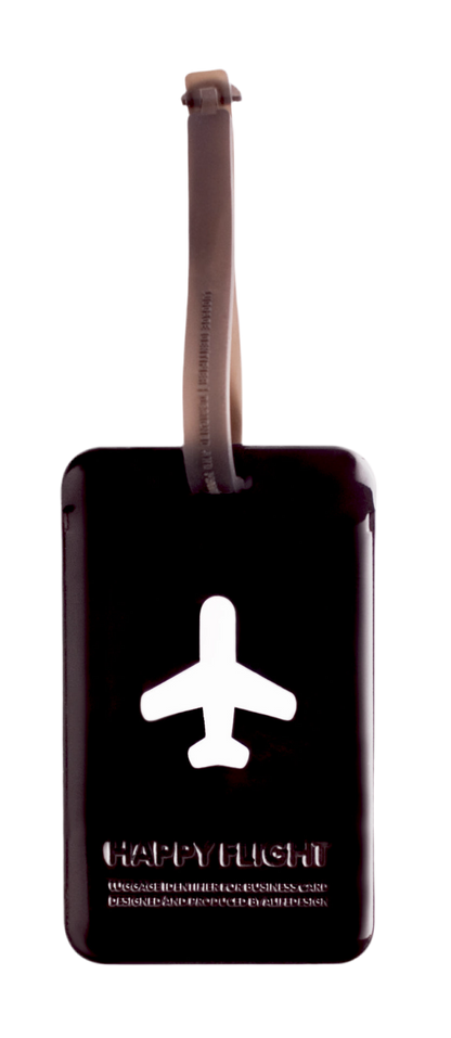 rechthoekig bagagelabel 