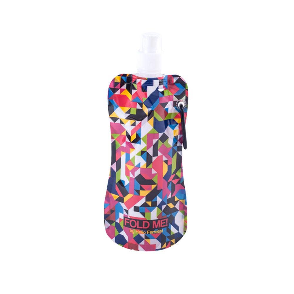 Abstract Collapsible Bottle