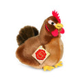 Brown Hen Plush Toy