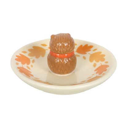 "Autumn Hedgehog" Trinket Dish