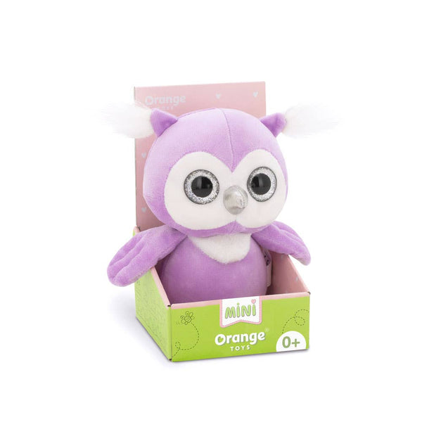 Mini petite chouette en peluche, 20 cm, 0+