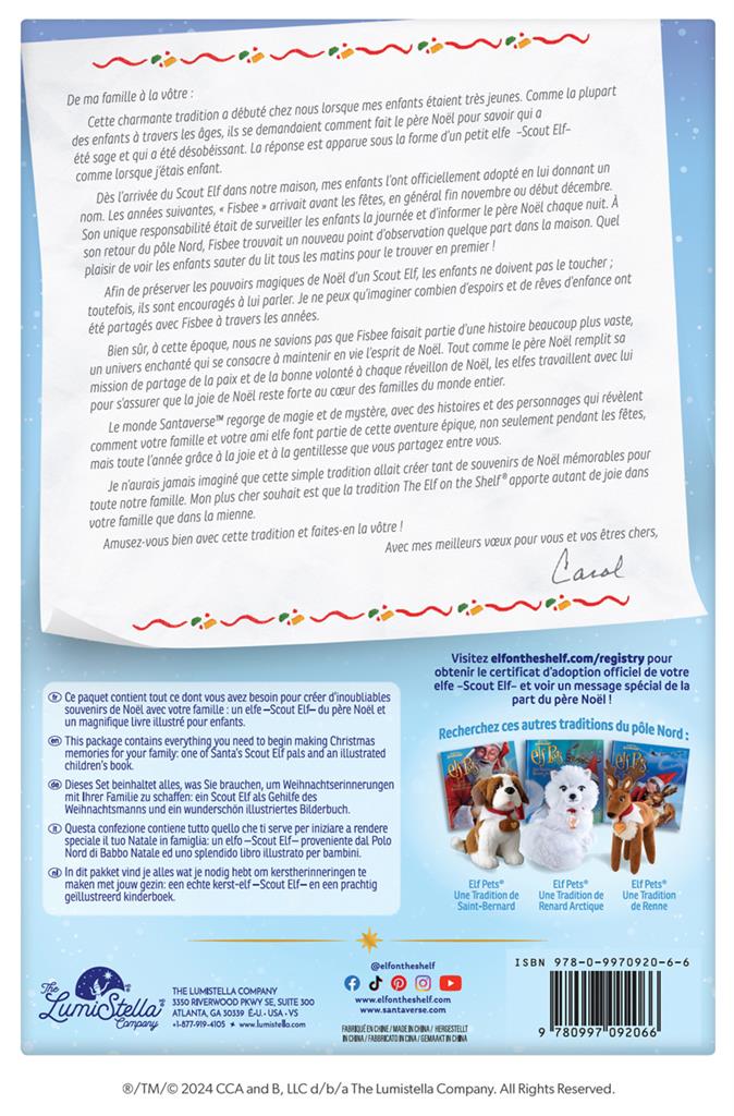 The Elf On The Shelf - Garçon Français