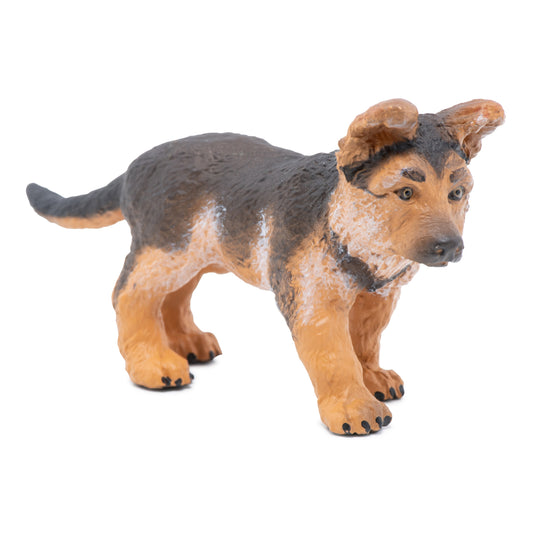 German Shepherd puppy figurine