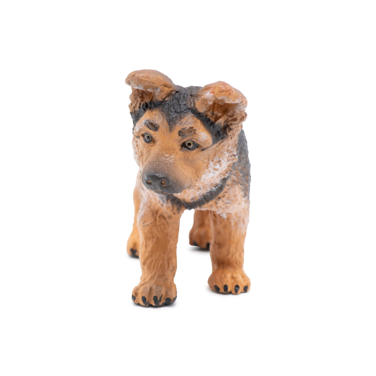 German Shepherd puppy figurine