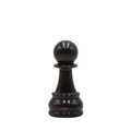 Moulin à Épices « Chess » Pion en Hêtre Laqué Noir Brillant