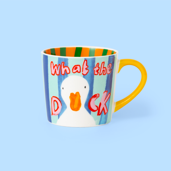 Duck Mug “What the Duck”