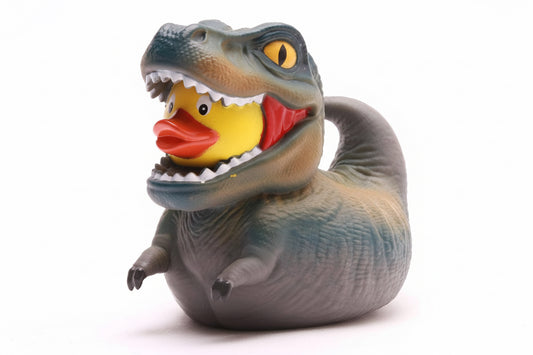 Canard Dinosaure T-Rex Gris