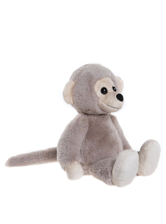 Bear & Me Pebble Gray Naughty Monkey pluche speelgoed