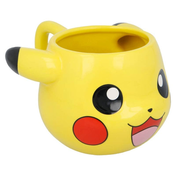 3D dolomite mug with Pokémon Pikachu design in a gift box