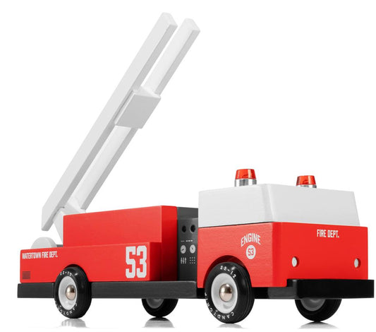 Candycar World Wooden Car - Fire Truck