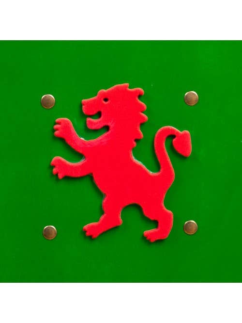 Green Shield Kamelot Red Lion L