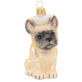 Bulldog kerstbal