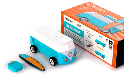 Voiture en Bois Candycar World - Van de Plage Océan