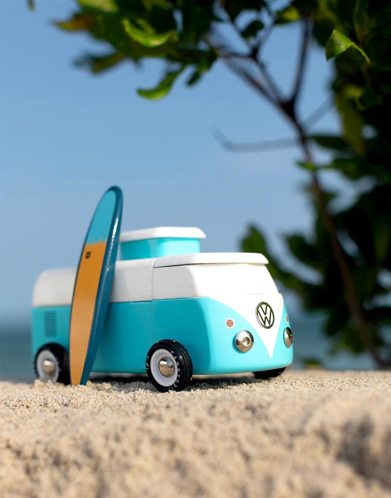 Voiture en Bois Candycar World - Van de Plage Océan