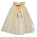 Prinsessencape met gouden hartjes