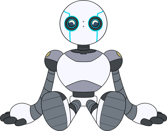 Le robot sauvage en peluche (23 cm)