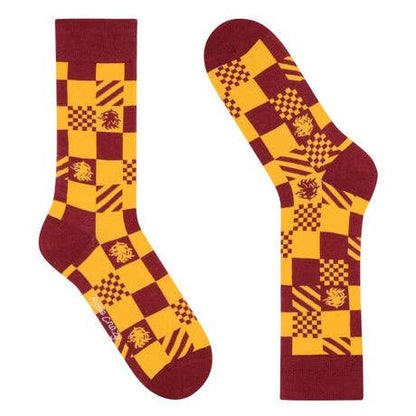 Unisex Cotton Mid-Calf Socks. Griffi Bordeaux