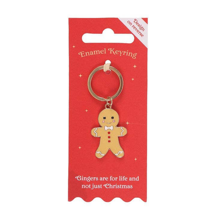 Sleutelhangertje van een peperkoekmannetje