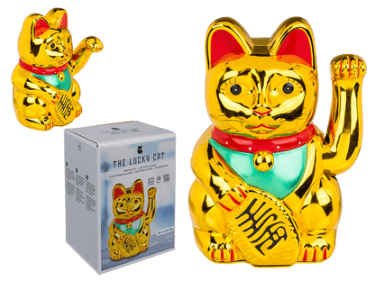 Chat Chanceux Classique Doré – vue 7