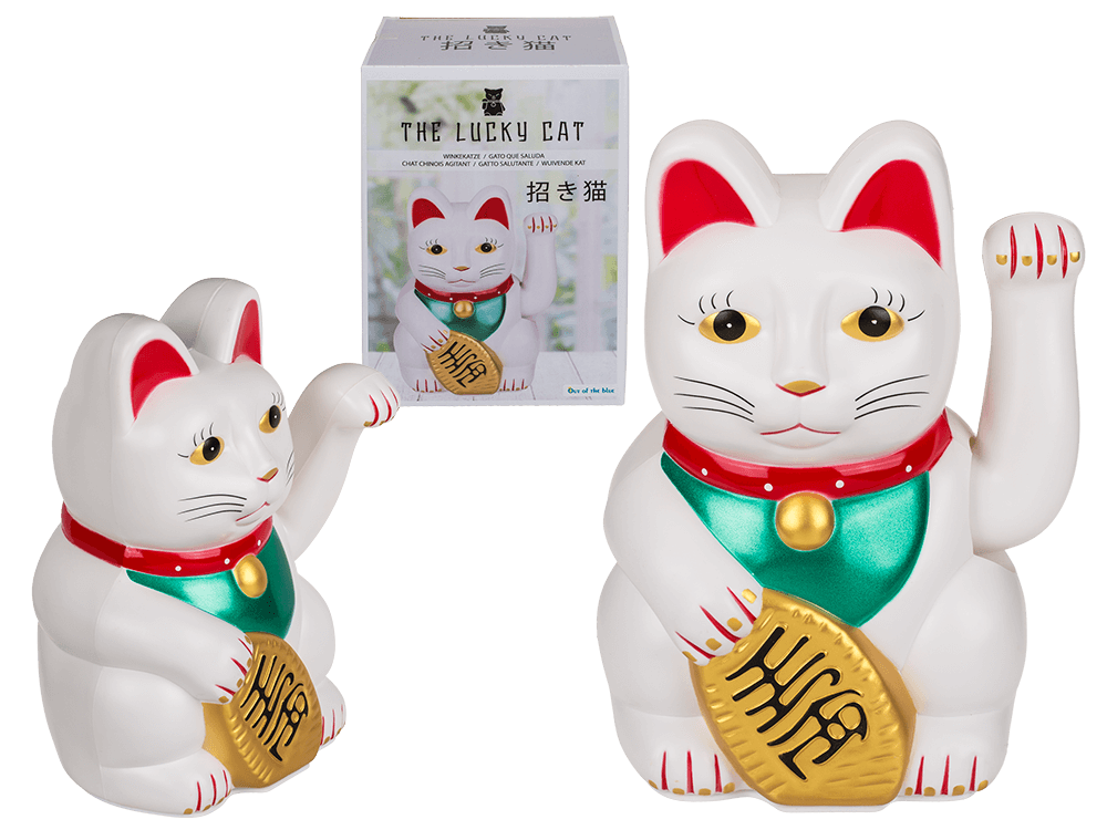 Chat Chanceux Classique Blanc – vue 8