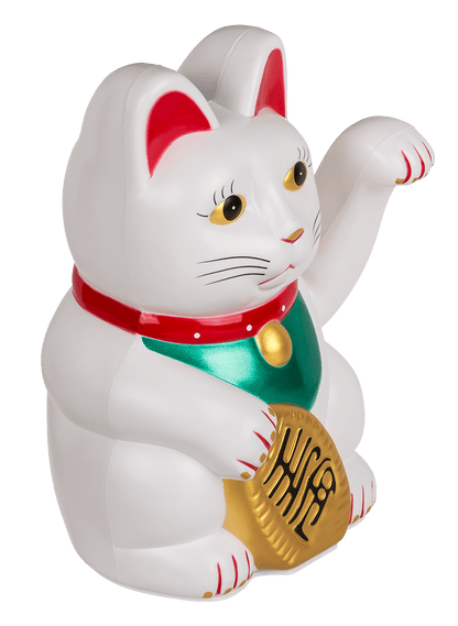 Chat Chanceux Classique Blanc – vue 13