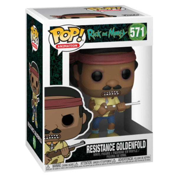 Funko Mr. Goldenfold Freedom Fighter – Rick And Morty