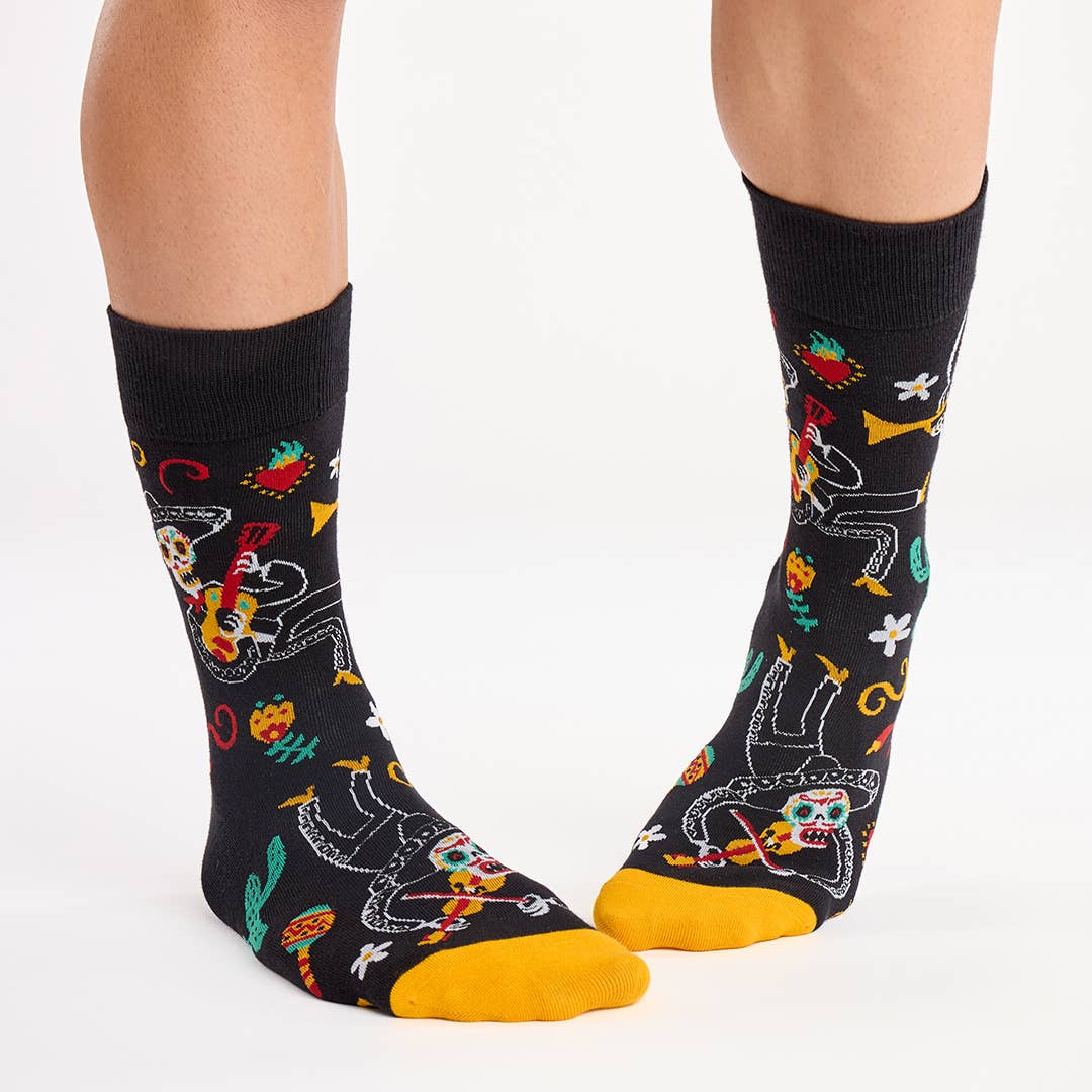 Unisex seamless cotton Mariachi socks