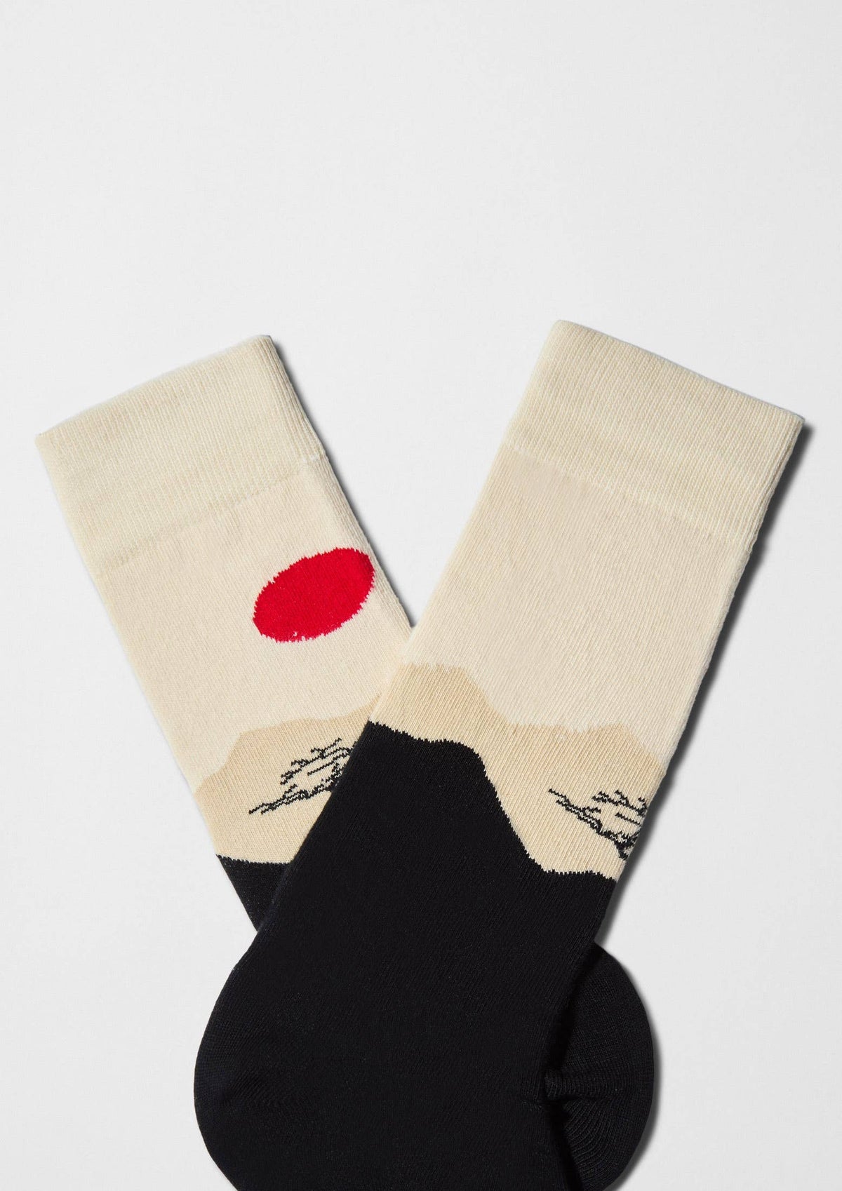 BeJapan Samurai - Chaussettes 100 % coton biologique