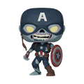 Pop! Zombie Captain America met schild