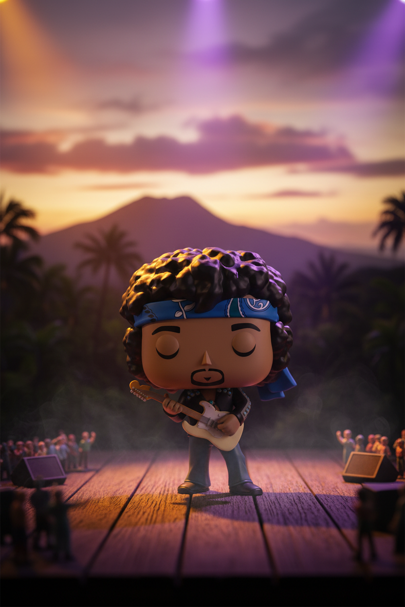 Pop! Jimi Hendrix "Live in Maui"