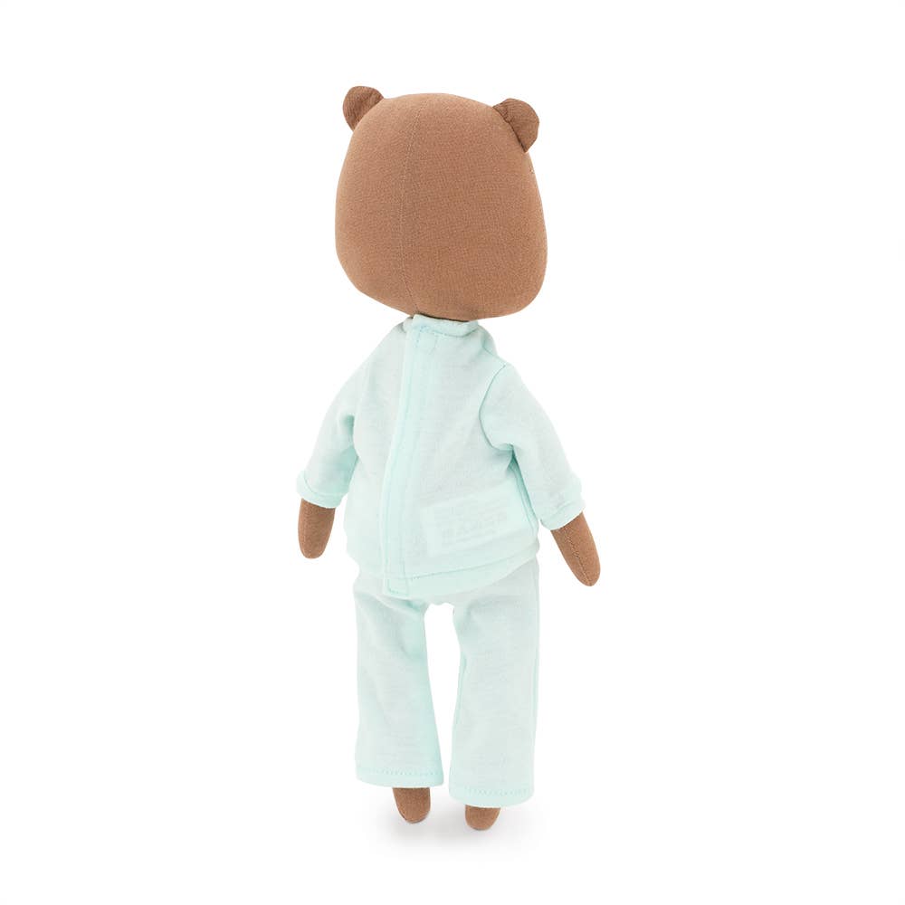 Oscar the Teddy Bear: Mermaid Tail and Clothes Set - 29 cm