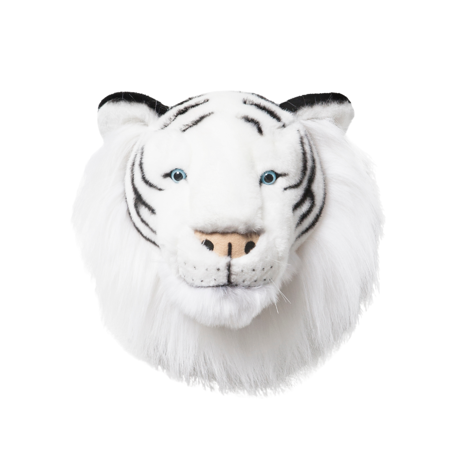Décoration Murale Peluche Albert le Tigre Blanc - Wild & Soft
