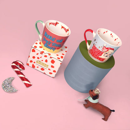 Mug Teckel Bob « Bells on Bob’s Tail Ring »