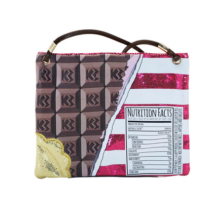 Sac à Bandoulière Action Mini Horizontal Oh My Pop! « Chocolat »