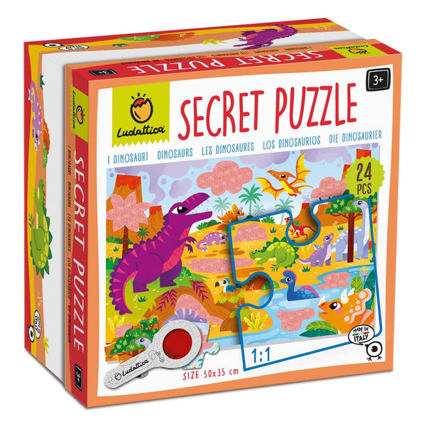 Geheime puzzel - Dinosaurussen 