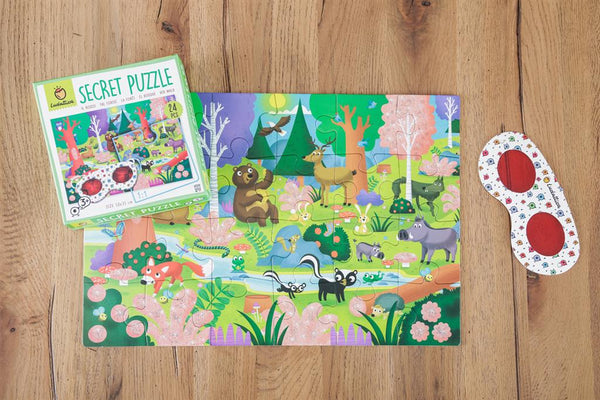 Geheime puzzel - Het bos 
