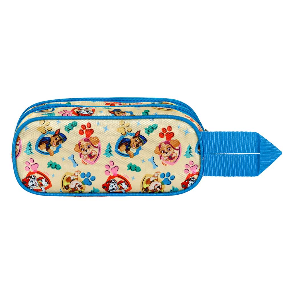 Paw Patrol Friendship 3D Double Pencil Case, Blue