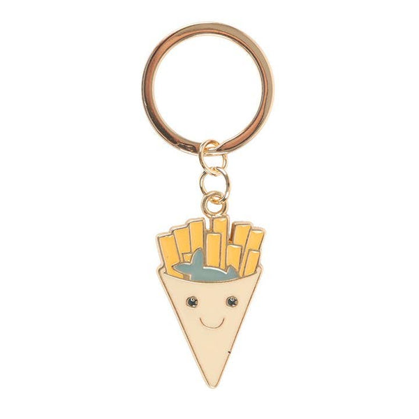Fish &amp; Chips Keychain