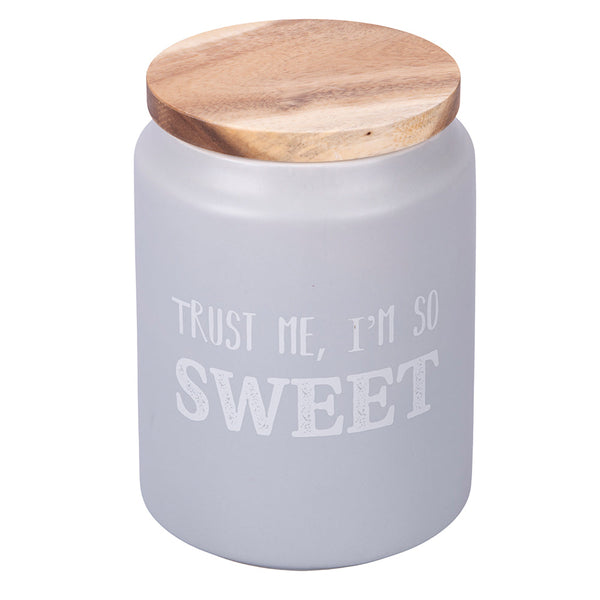 IDEA SUGAR JAR W BAMBOO LID # - 5903026