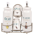 TRAVISATE SEASONING SET STEEL STAND - 5906968