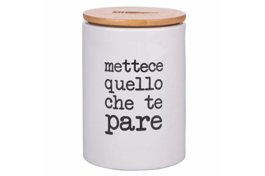 SPQERE WHITE JAR 750 ML PUT WHATEVER YOU WANT - 5909046