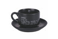 VICTIONARY TORO COFFEE CUP W/SAUCER  - 5910682