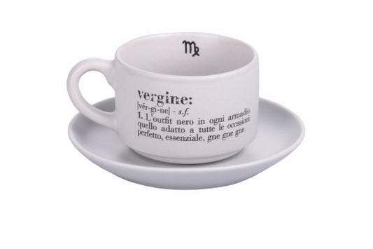 VICTIONARY VERGINE COFFEE CUP W/SAUCER - 5910686