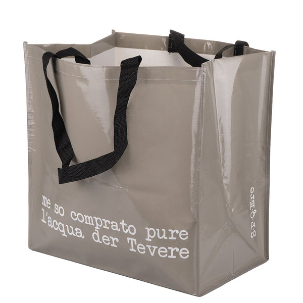 SPQERE GREY SHOPPER BAG 45X45X25CM - 5912036