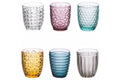 GEOMETRIE SET OF 6 ASSORTED WATER GLASSES 320 ML - 5912240
