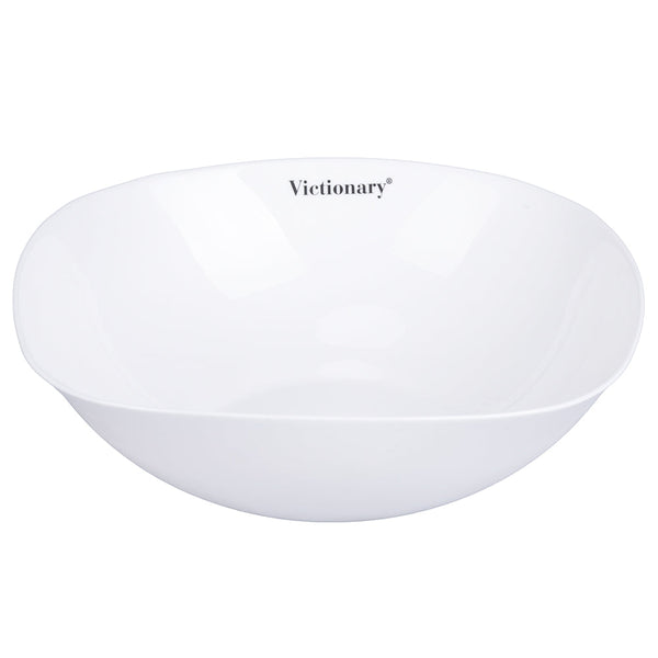 VICTIONARY OPALINE GLASS SALAD BOWL. 25x25CM - 5914357