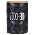 Dolomite Sugar Jar with Bamboo Lid 850 ml, Shapes