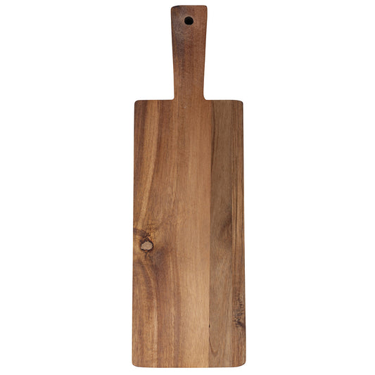 WOODY ACACIA CHOPPING BOARD W HANDLE 36.5X11X2CM - 5915578