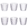 GEOMETRIE CLEAR SET OF 6 WATER GLASSES - 5915939