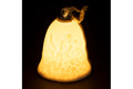 DECORATIVE BELL NATIVITY RELIEF, STRING + LED - 5916454